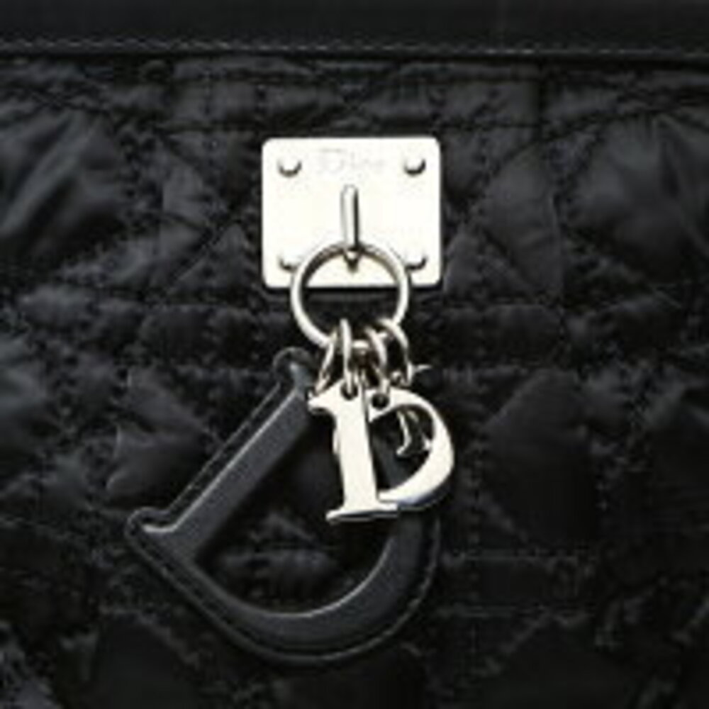 Christian Dior Cannage Lovely Shoulder Bag Black - Picture 8 of 13